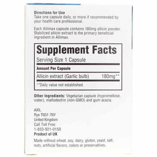 Allimax 180 Mg, ALI